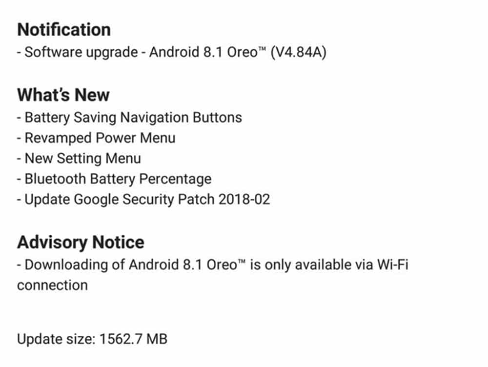 Stable Android 8.1 Oreo Is Rolling Out For Nokia 8