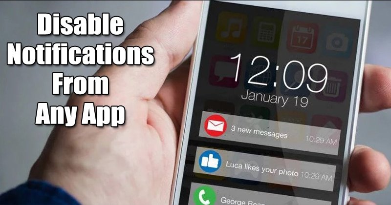 Disable Troublesome Notifications